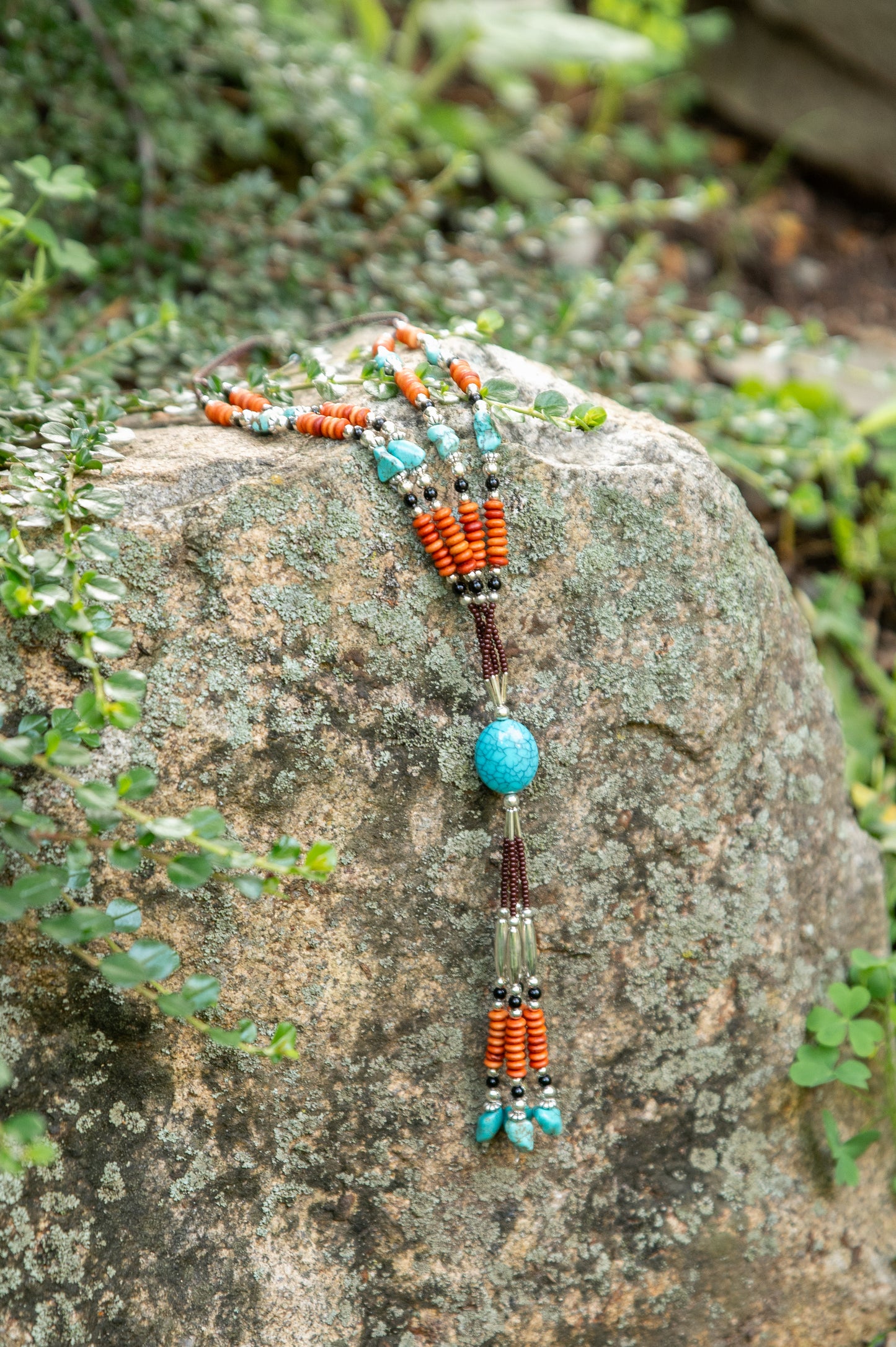 Long Turquoise Necklace