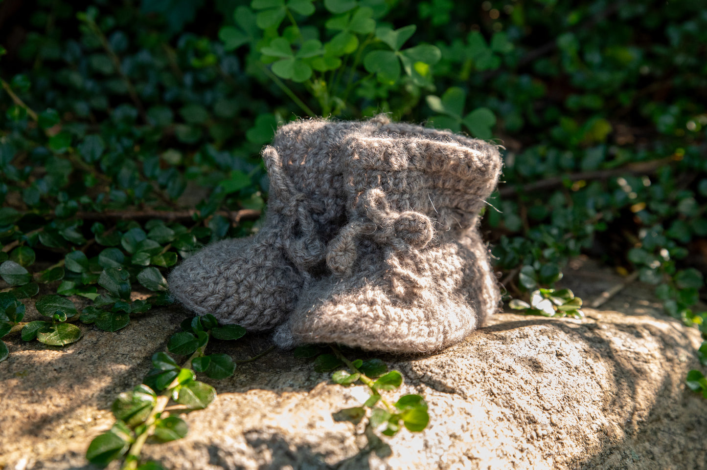 Yak Wool Baby Booties