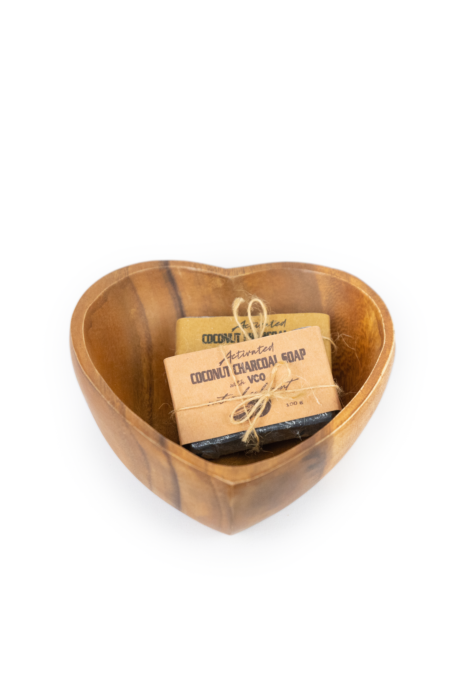 Wooden Heart Bowl