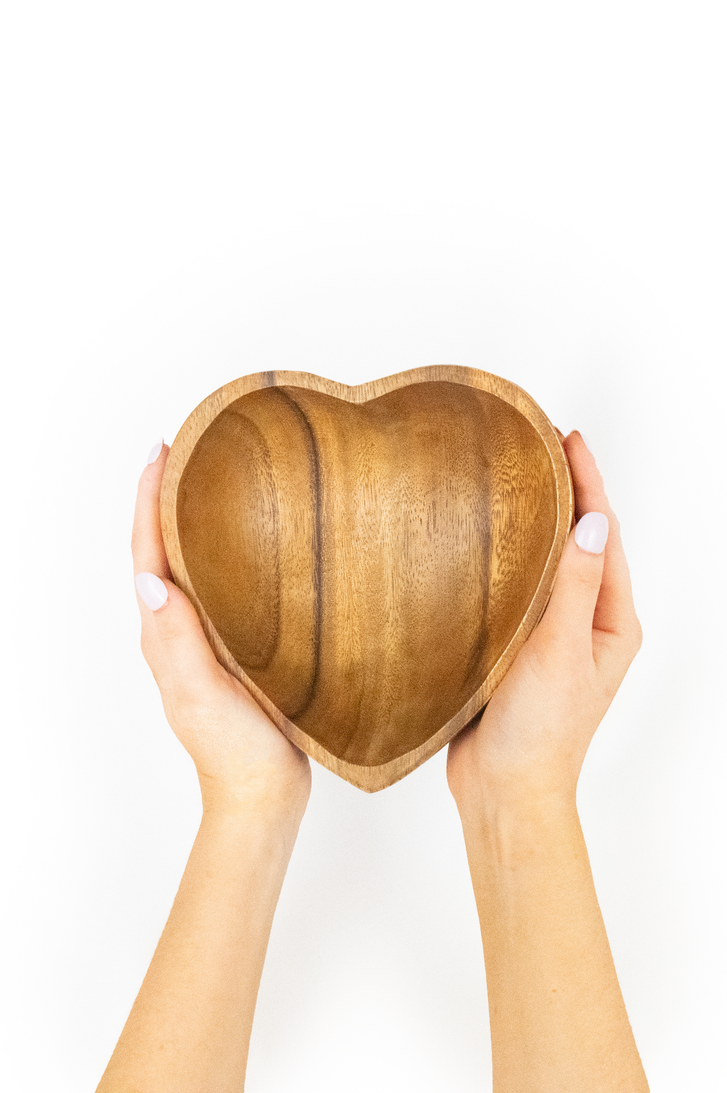 Wooden Heart Bowl