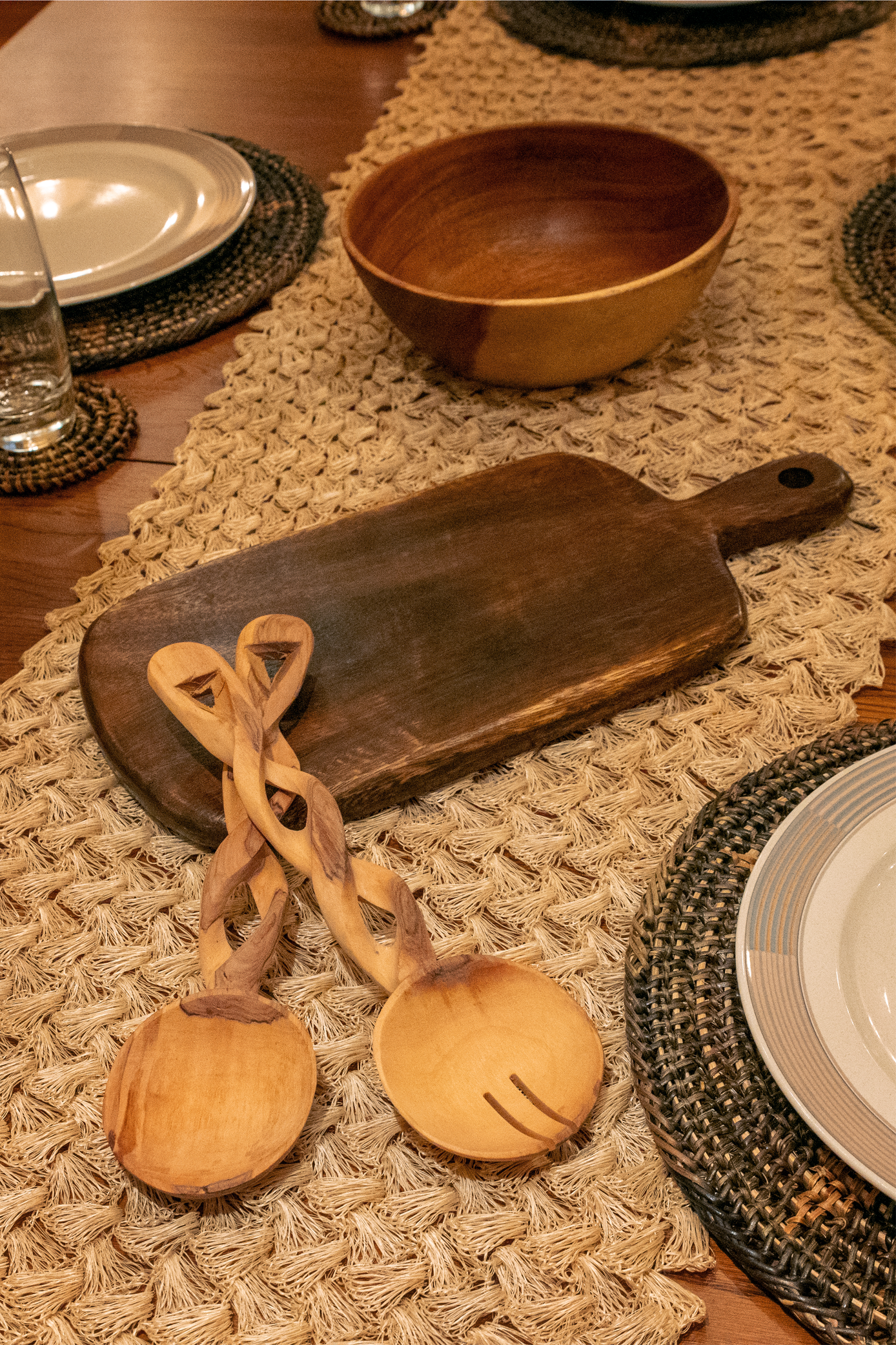 Handcarved Serving Board
