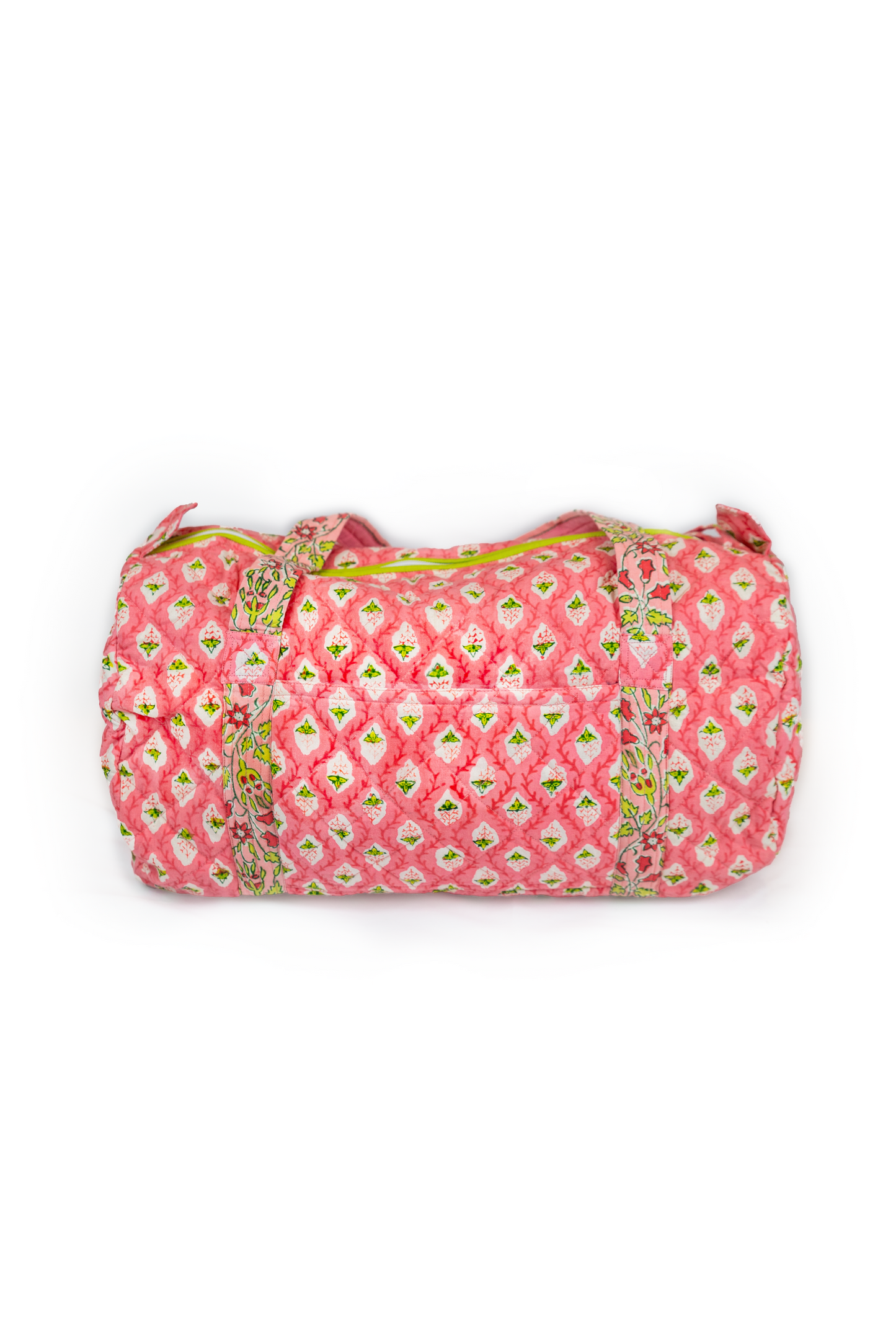 Block Print Duffel Bag