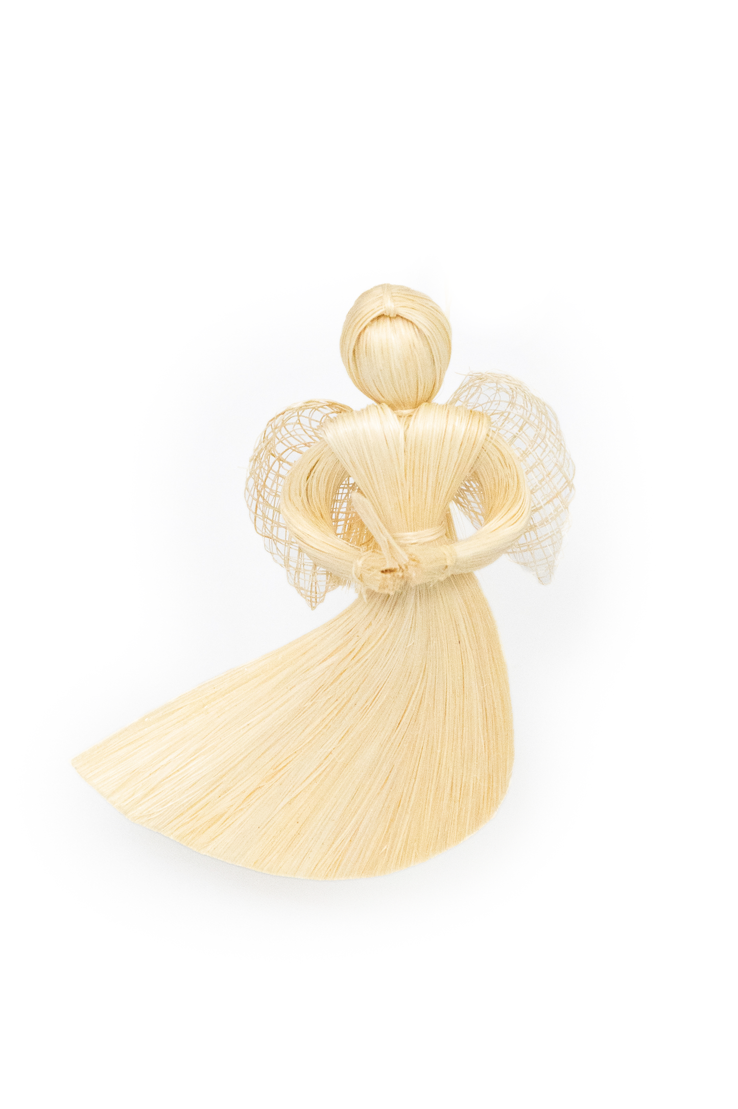 Abaca Fiber Angel Ornament