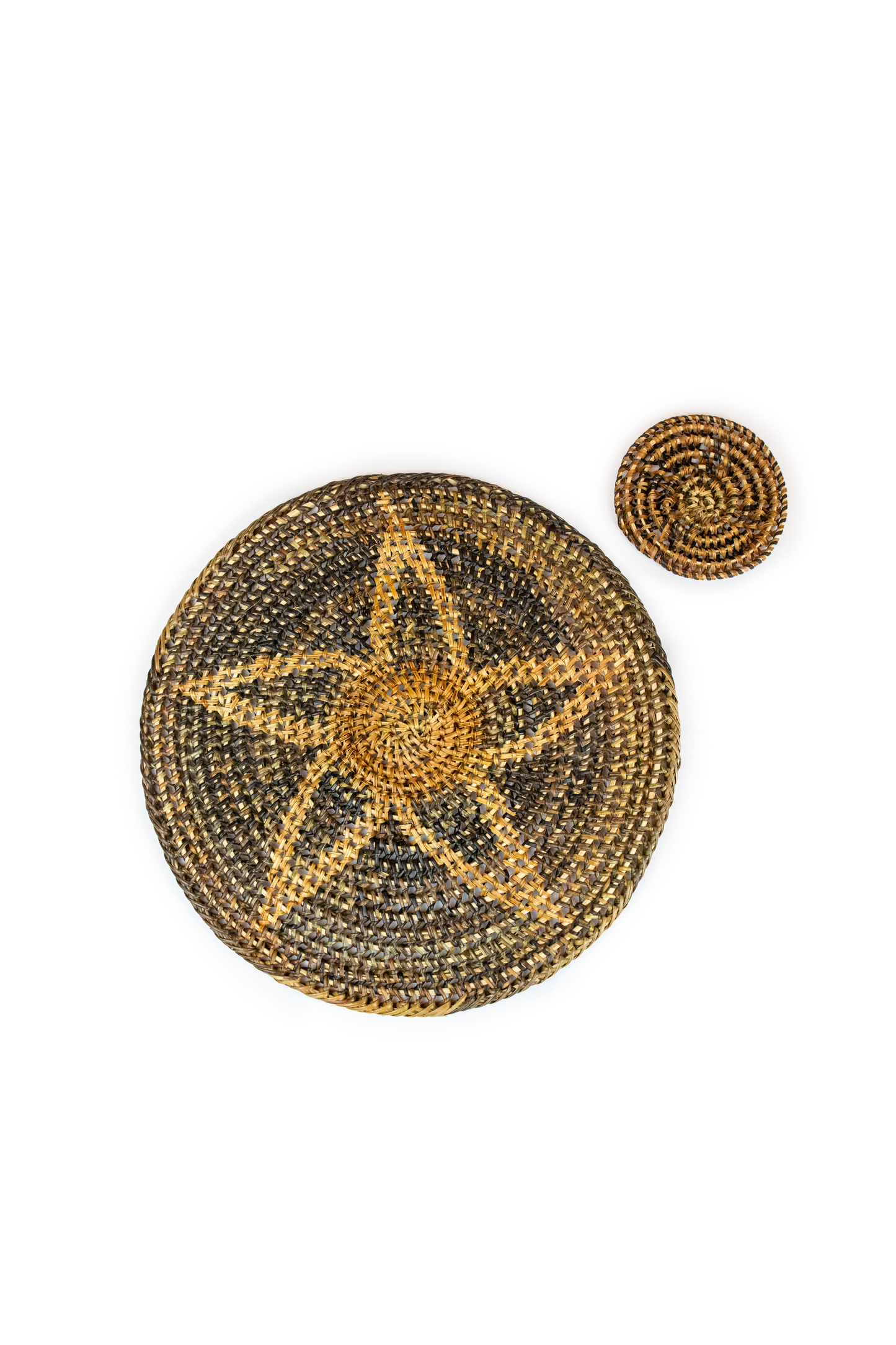 Handwoven Natural Coasters