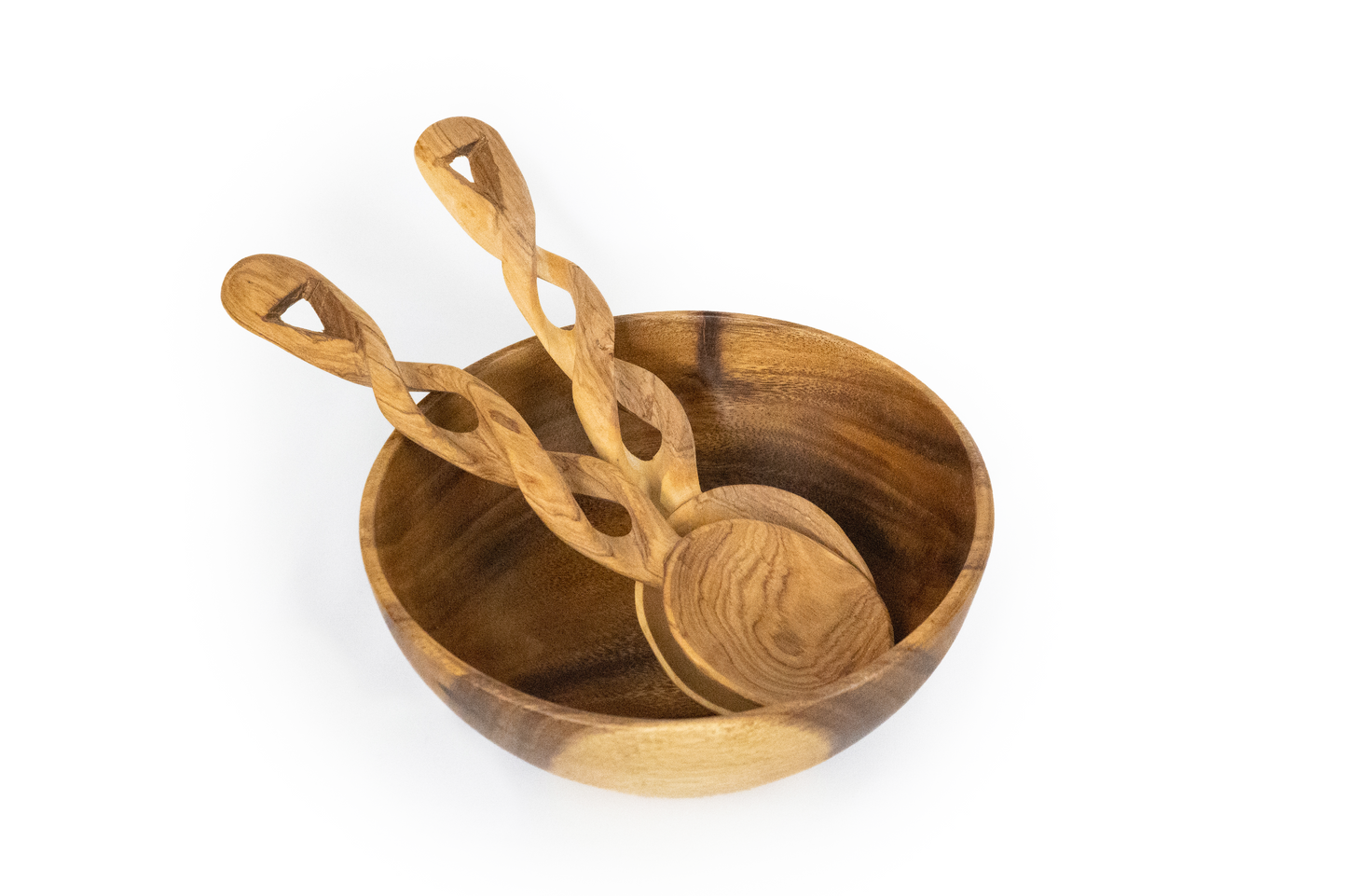 Olive Wood Serving Spoons