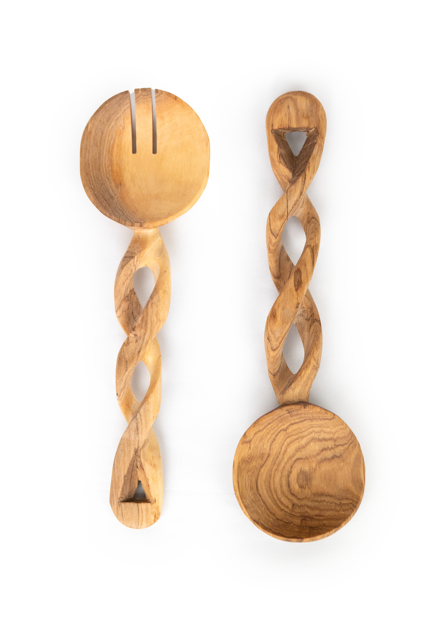 Olive Wood Serving Spoons