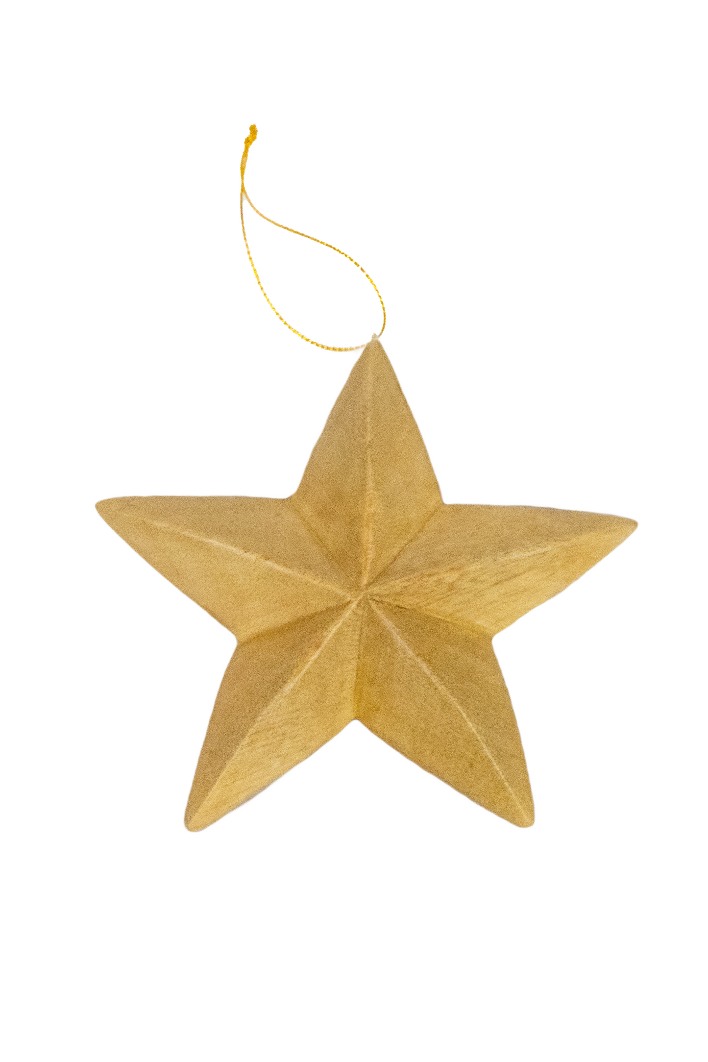 Wooden Star Ornament