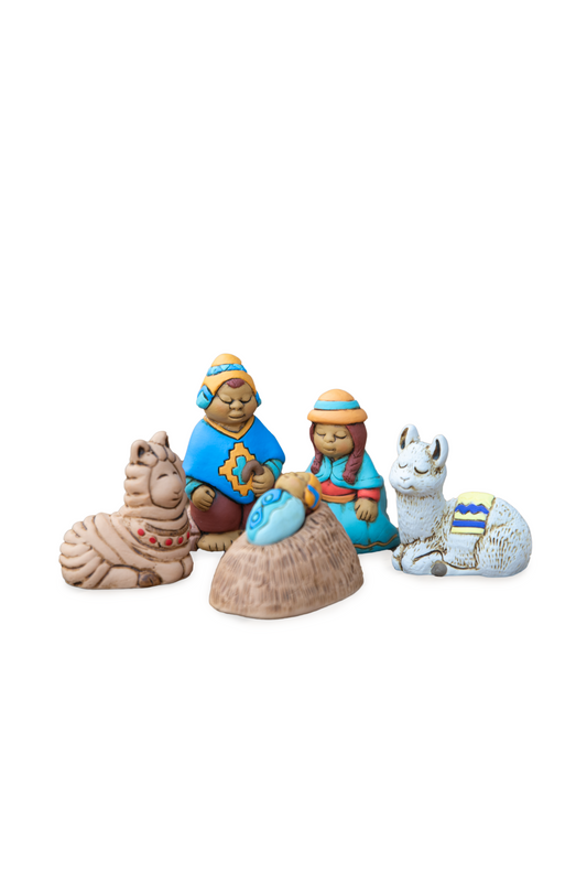 Peruvian Ceramic Nativity